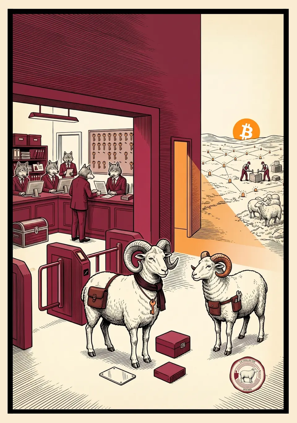 La porte étroite de Bitcoin.
