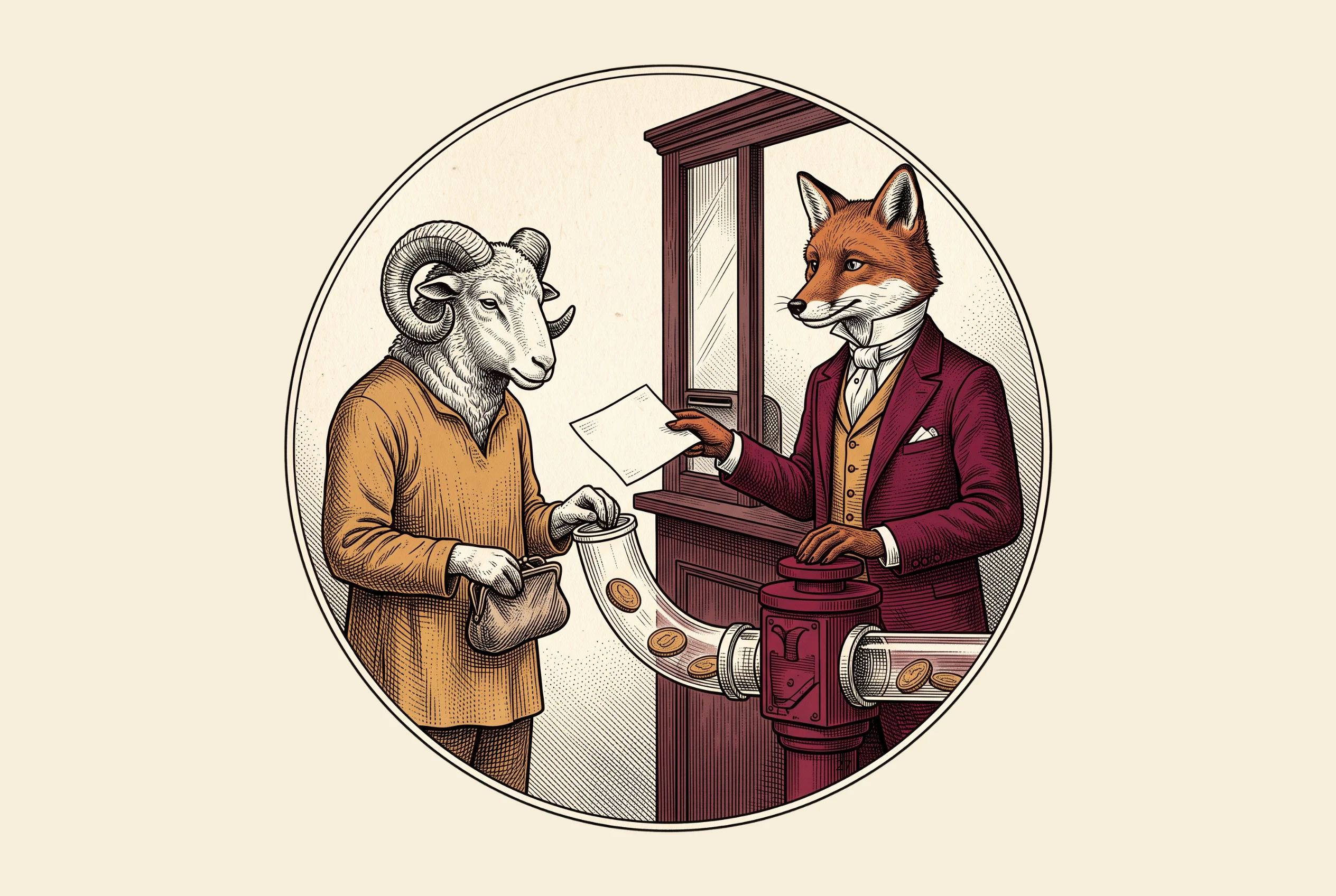 Chapitre 14 D, illustration du livre Le Collectif soumis.