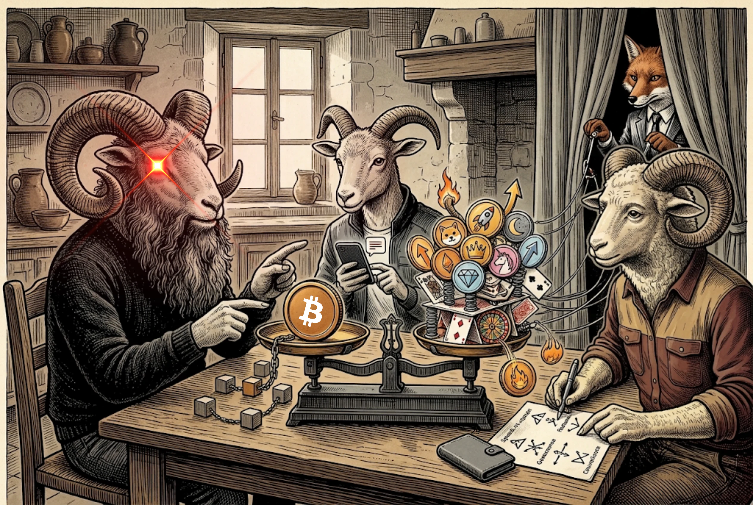 Chapitre 15 B, illustration du livre Le Collectif soumis.