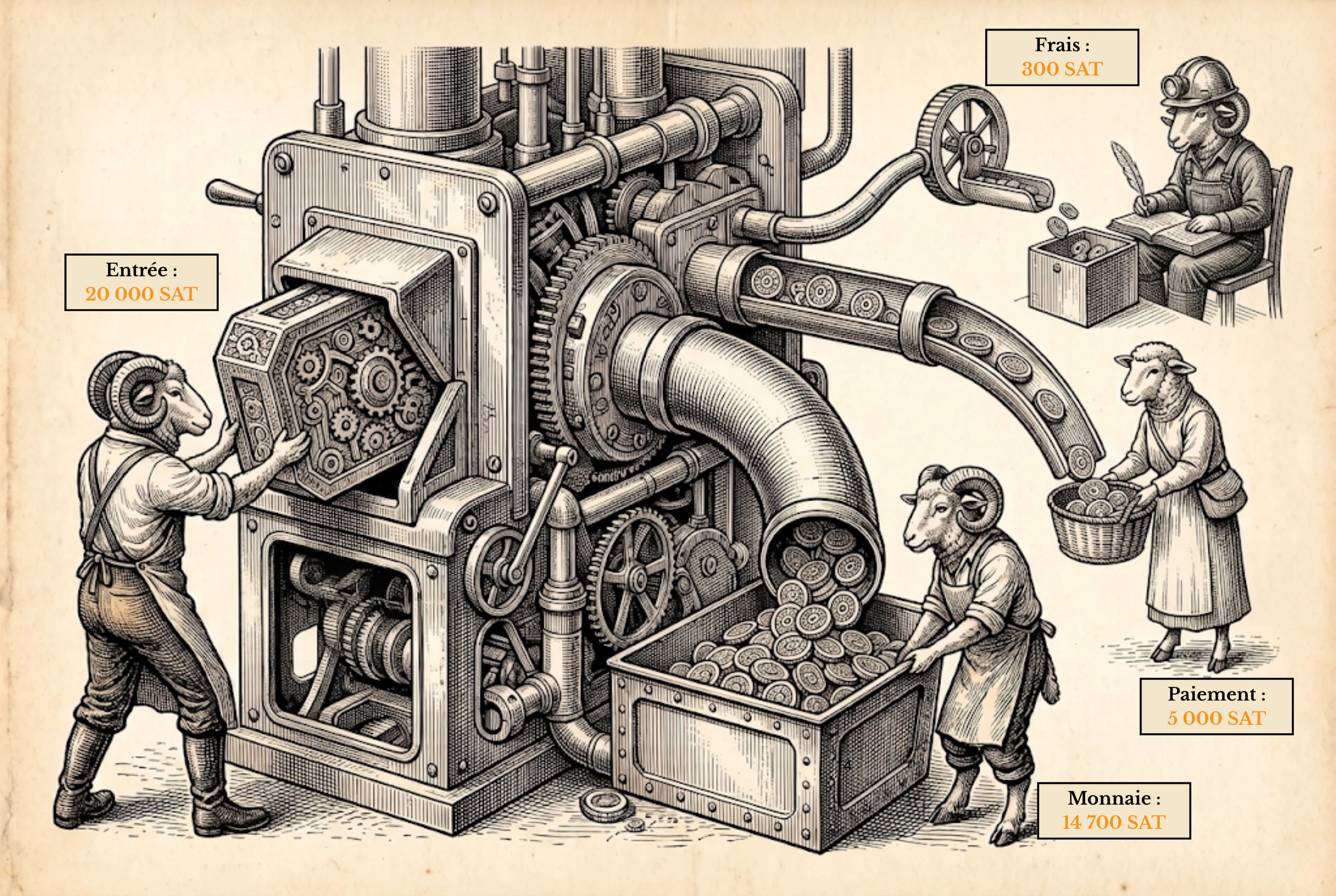 Chapitre 15 C, illustration du livre Le Collectif soumis.