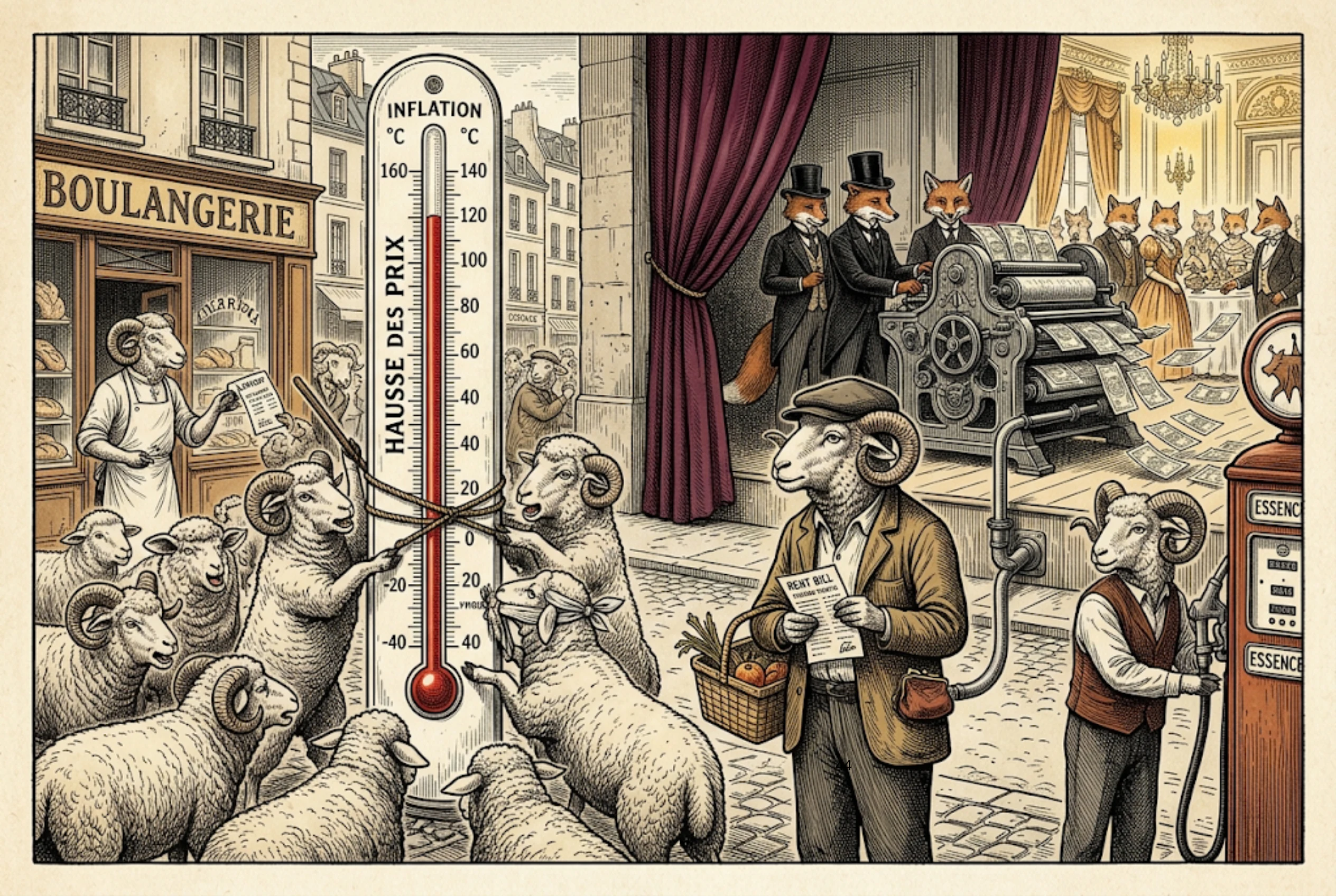 Chapitre 7 B, illustration du livre Le Collectif soumis.