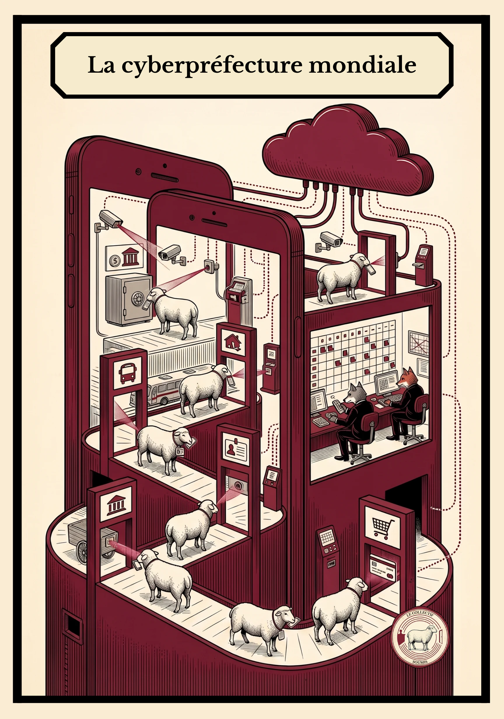 Ouverture du chapitre 11, illustration du livre Le Collectif soumis.
