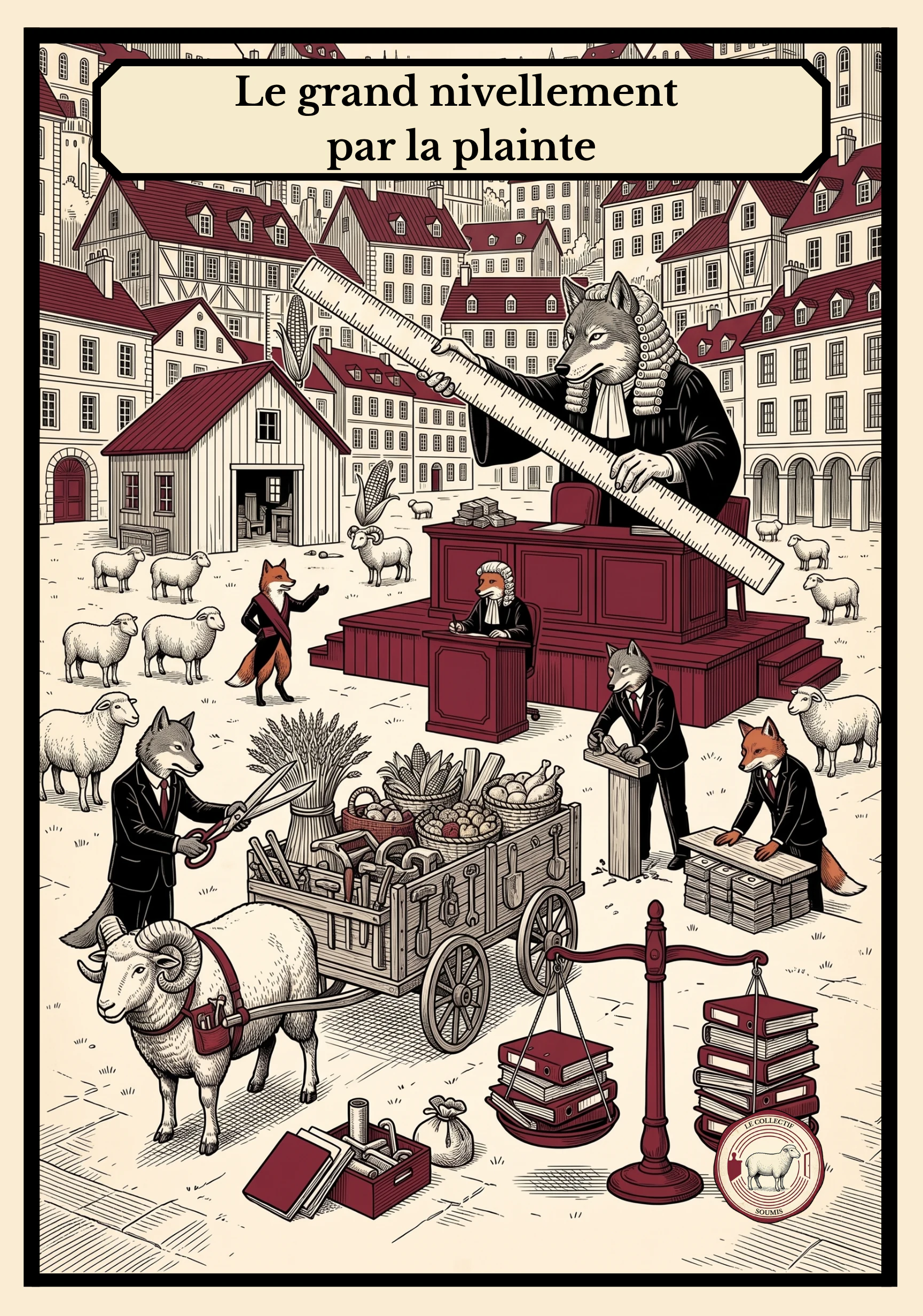 Ouverture du chapitre 16, illustration du livre Le Collectif soumis.