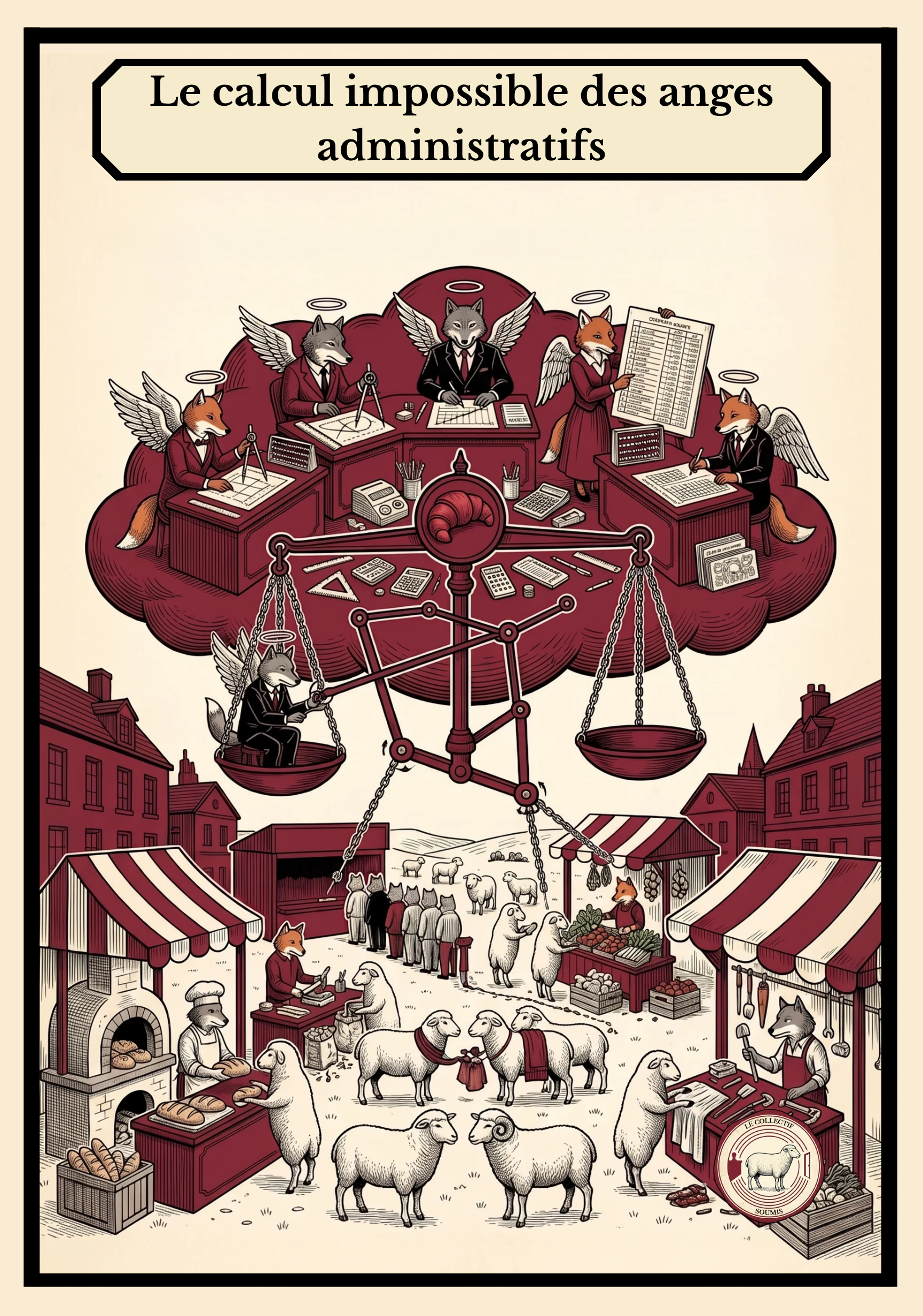 Ouverture du chapitre 8, illustration du livre Le Collectif soumis.