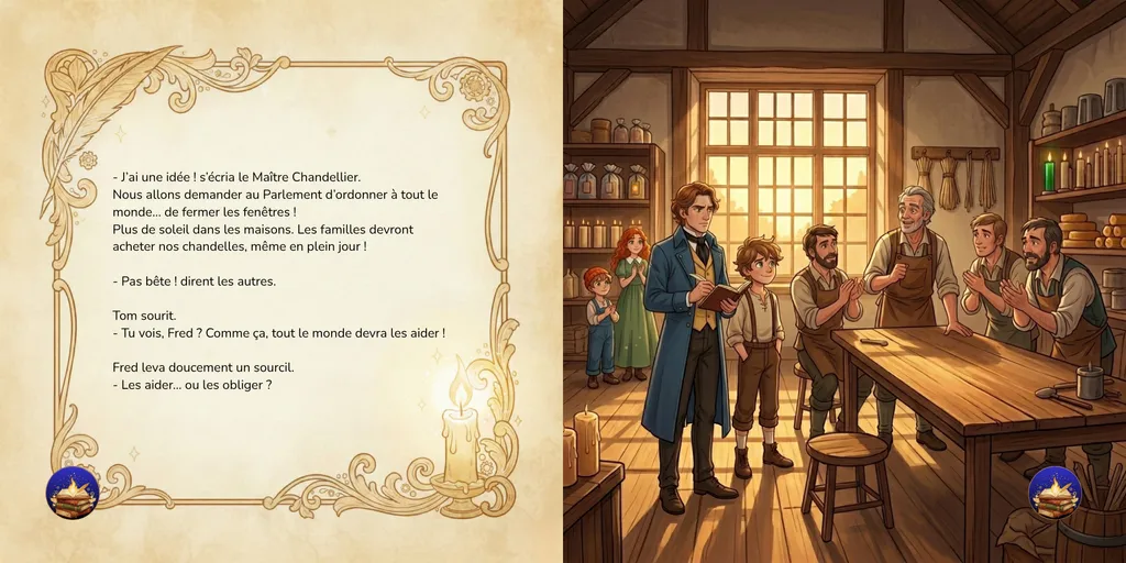 Double page intérieure du Tome 01