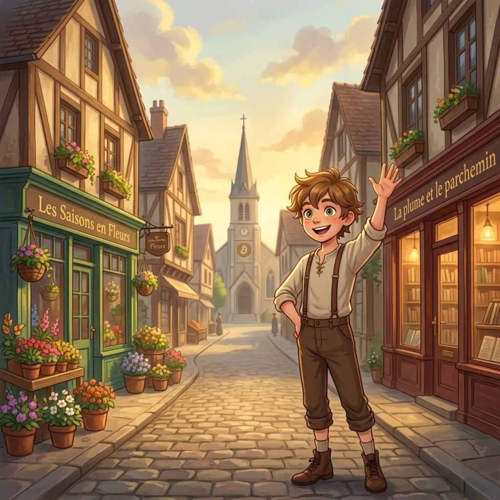 Tom dans le village