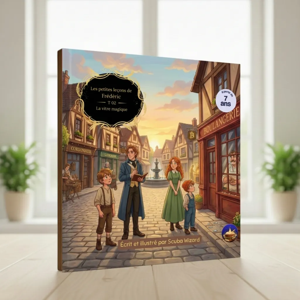 Couverture du Tome 02, La vitre magique