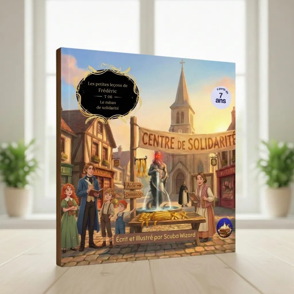 Couverture du Tome 06, Le ruban de solidarité