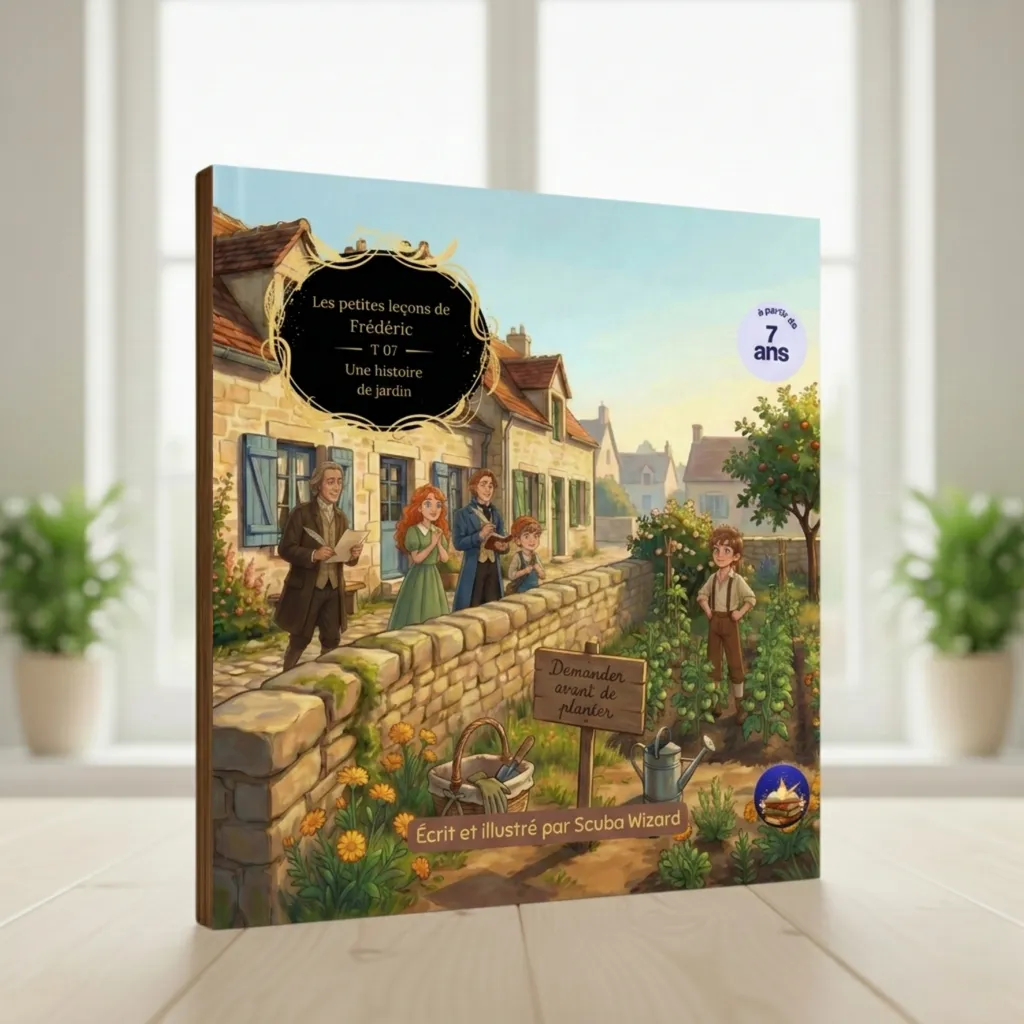 Couverture du Tome 07, Une histoire de jardin